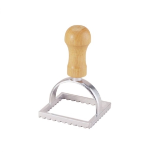 Fantes Ravioli Stamp, Fluted Square Stamp, 2in, #43220