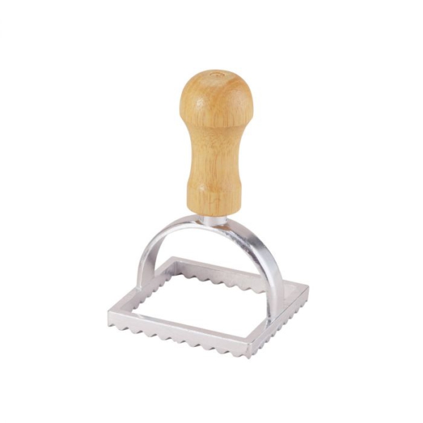 Fantes Ravioli Stamp, Fluted Square Stamp, 2in, #43220