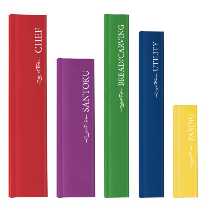 Cutlery Pro Blade Guard Set, Assorted Jewel Colors, Set Of 5, #43842