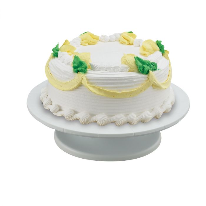 Ateco Revolving Cake Decorating Turntable Stand, 12in, #13610