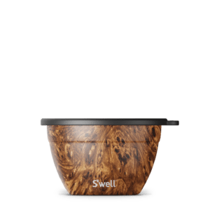 S'well Teakwood Salad Bowl Kit 64oz