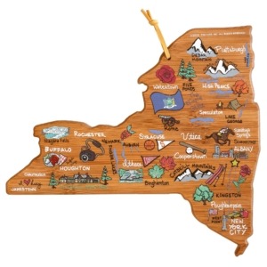 Totally Bamboo New York Cutting Board With Artwork By Fish Kiss™