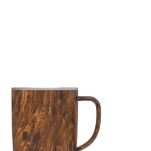 S'well Stainless Steel Teakwood 16oz Tumbler Mug With Handle