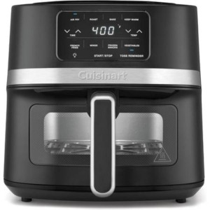 Cuisinart 4.5 Qt Basket Air Fryer Black Stainless Steel