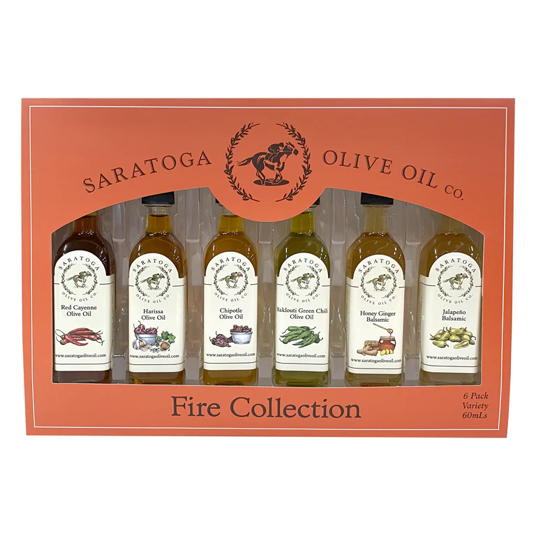 Saratoga Olive Oil: Fire Collection (60ml Variety Pack)