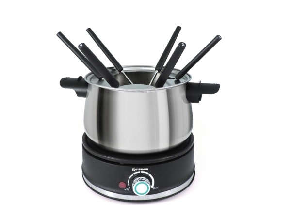 Dkhb [zyliss, Cole & Mason, Swissmar, Adhoc, Ken Hom] Swissmar Electric Fondue Set | Stainless Steel | Arolla