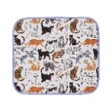 Ulster Weavers Cat Themed Drying Mat For Kitchen Counter (45 X 40cm), 100% Cotton, Dish Drainer Mat, Absorbent Drying Mat For Plates/cups