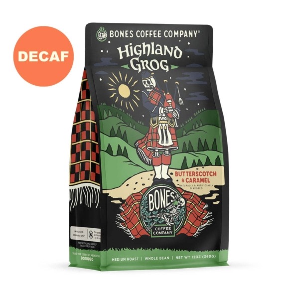 Bones Coffee Company Decaf Highland Grog | 12oz