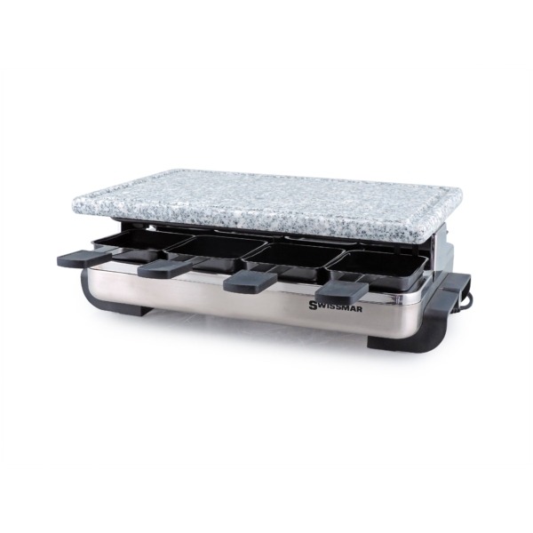 Swissmar Raclette Grill | Granite Top | Classic Stainless Steel