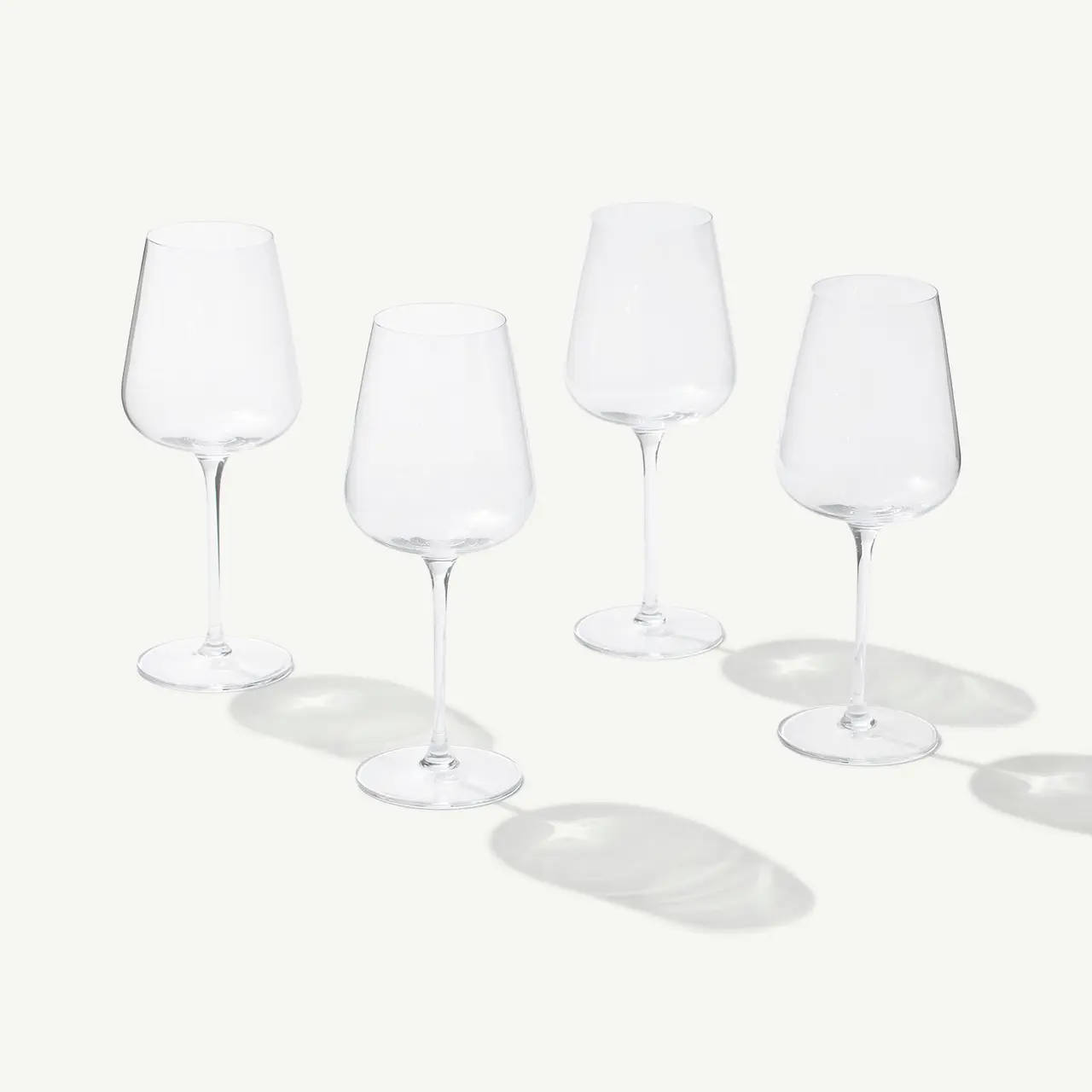 Made In White Wine Glasses Set Of 4