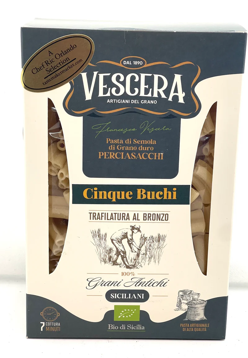 Ric Orlando Vescera Ancient Grain Cinque Buchi Pasta