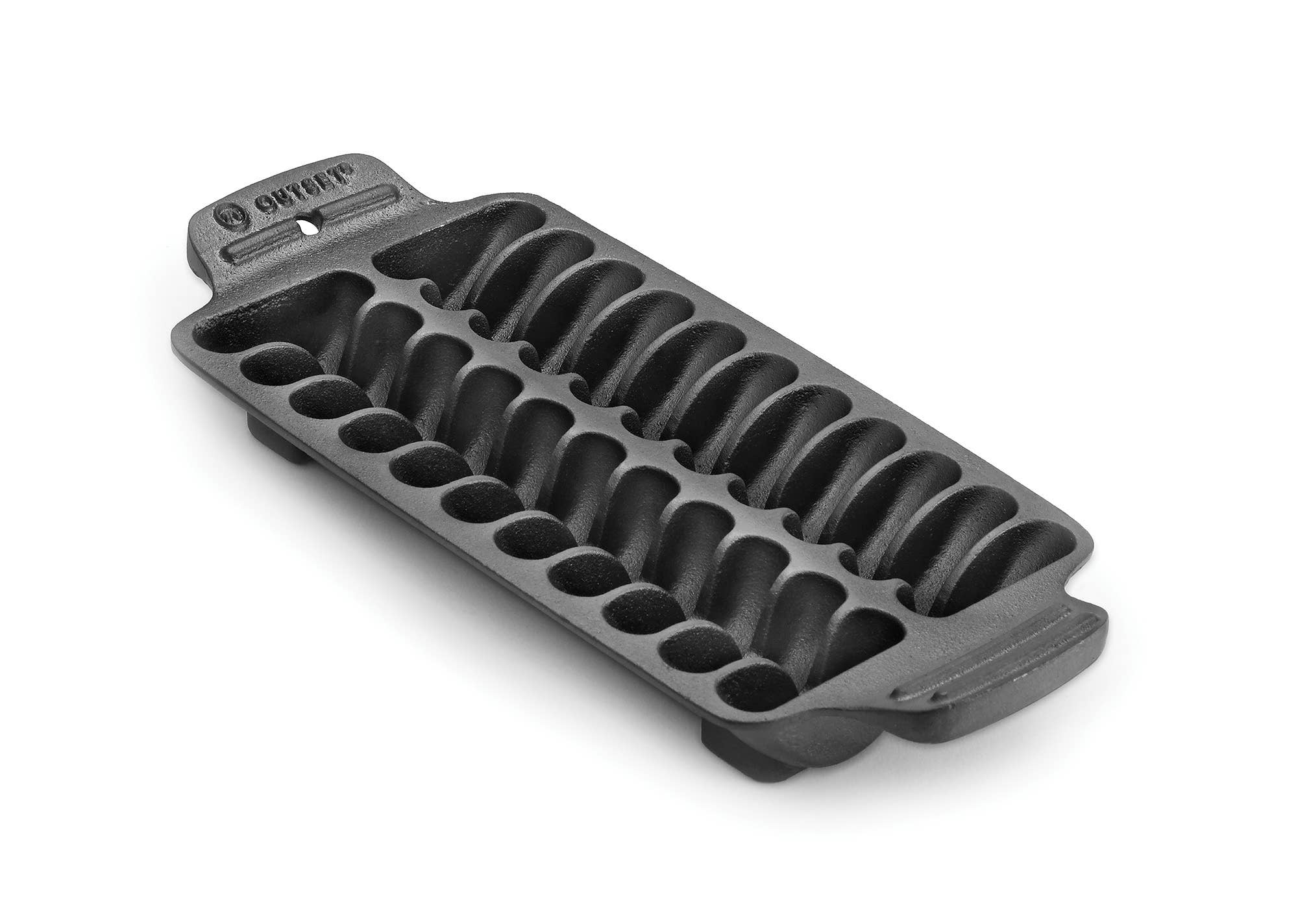Fox Run Brands Outset Cast Iron Shrimp Pan, 22 Cavities