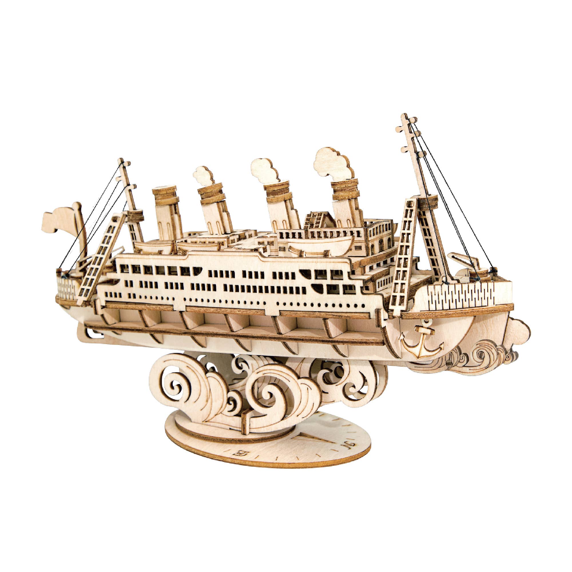 Hands Craft Tg306, 3d Wooden Puzzle: Cruise Ship