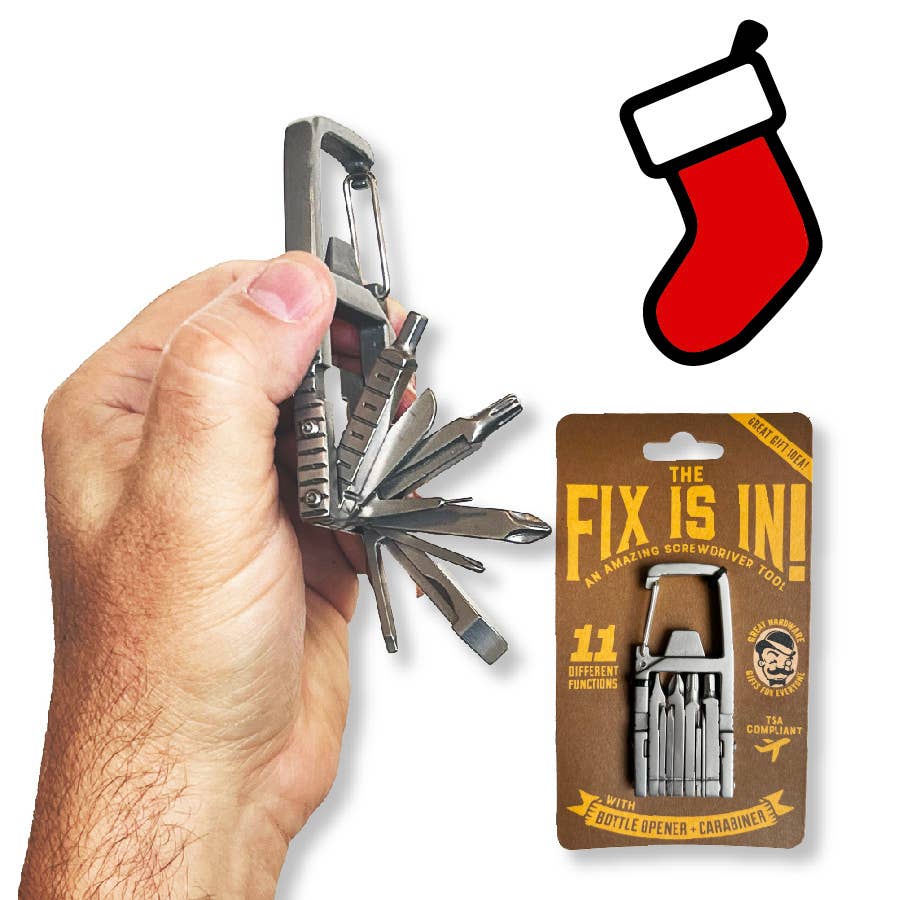 Trixie & Milo "the Fix Is In" Multi Tool, Carabiner And Bottle Opener
