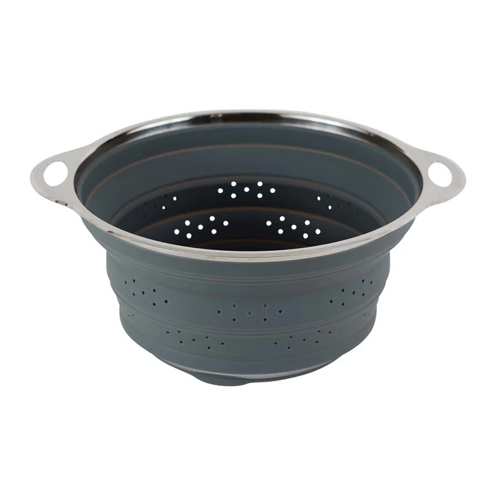 Rsvp Int. Endurance Collapsible Silicone & Stainless Steel Colander