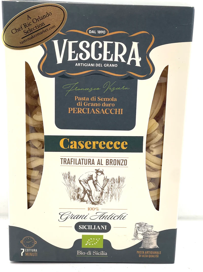 Ric Orlando Vescera Ancient Grain Casarecce Pasta