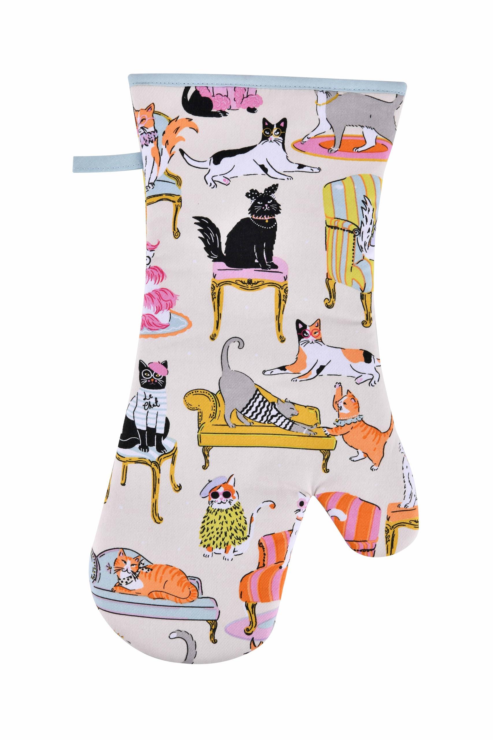 Ulster Weavers Kitchen Textiles Cool Cats Oven Gauntlet